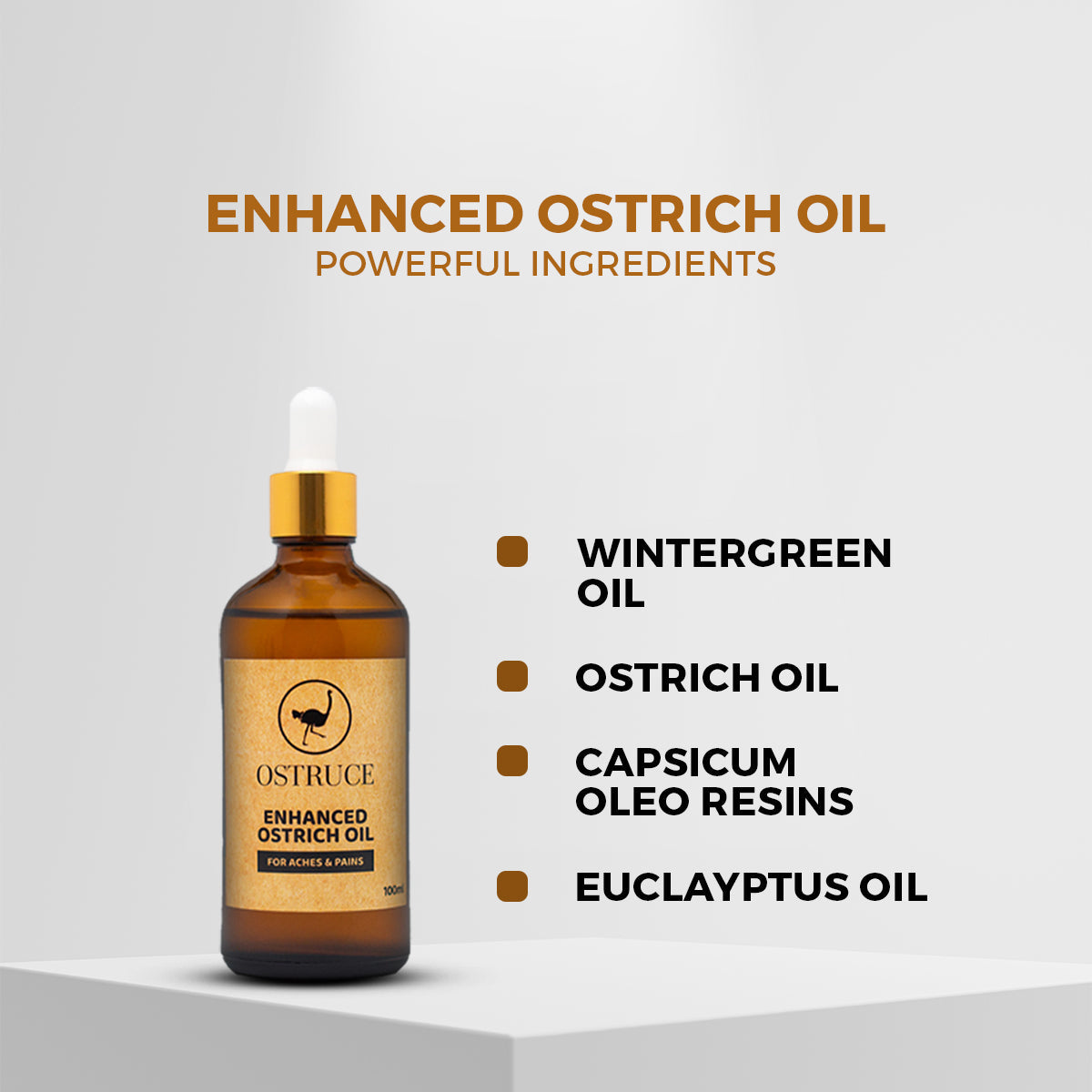 Enhanced Ostrich Oil 100ml