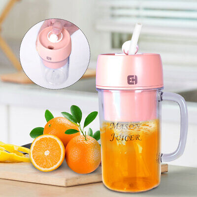 Portable Wireless Juicer Cup Blender With Straw